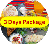 Breakfast for 2 - pack 3 days