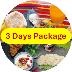 Breakfast for 2 - pack 3 days